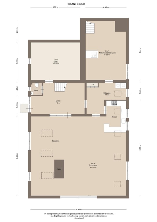 mediumsize floorplan